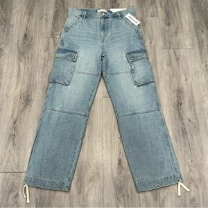 Men’s Urban Outfitters BDG Skate Fit Relaxed Denim Vintage-Style Cargo Jeans
